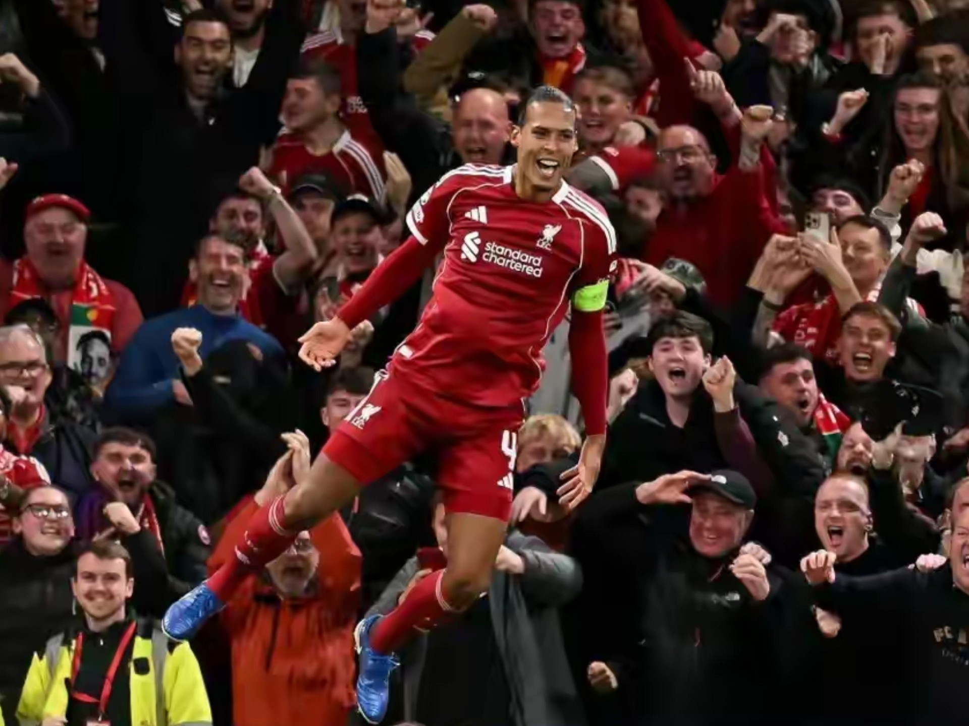 -利物浦战平马德里竞技，范戴克超级点球萨拉赫罚入